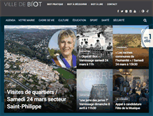 Tablet Screenshot of biot.fr